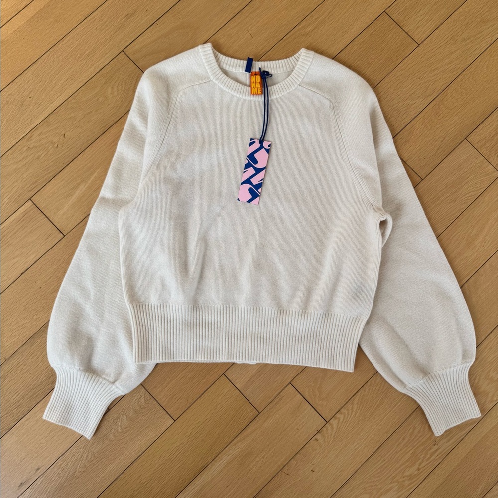 Naked Cashmere noname Women's Cream Cashmere Sweater